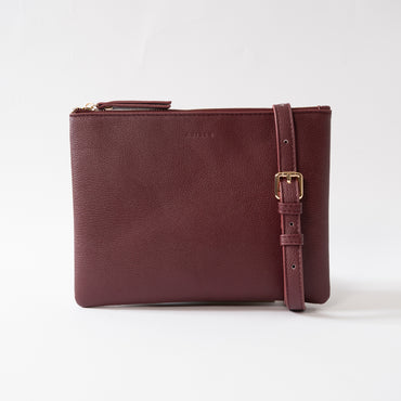Kaiser Rectangle Shoulder Bag -Boysenberry