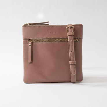 Kaiser Square Shoulder Bag - Hazelnut