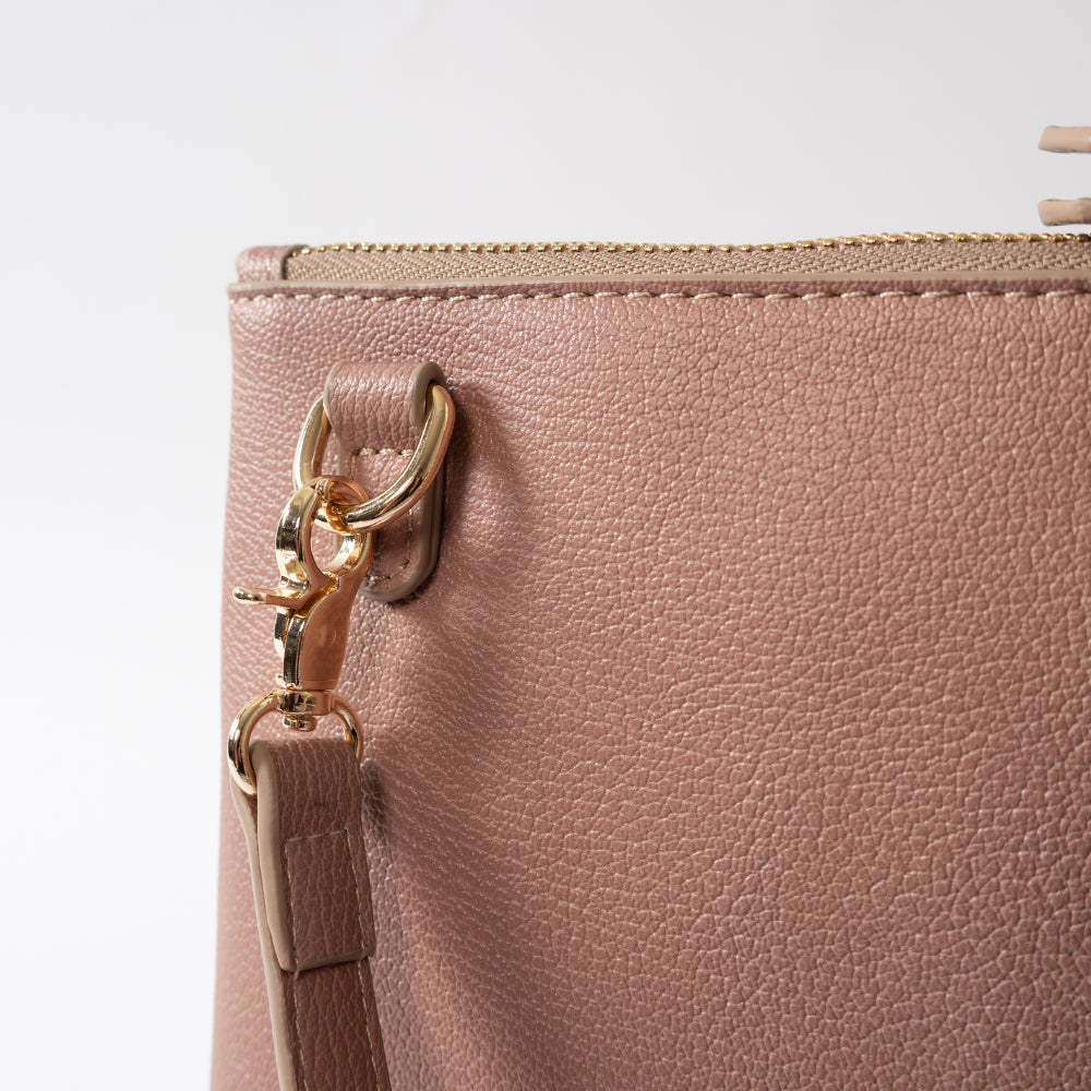 Kaiser Square Shoulder Bag - Hazelnut