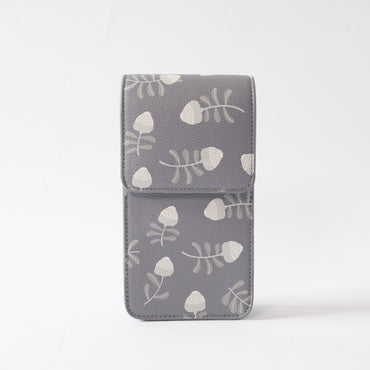 Kaiser Crossbody Phone Bag - Grey Waratah