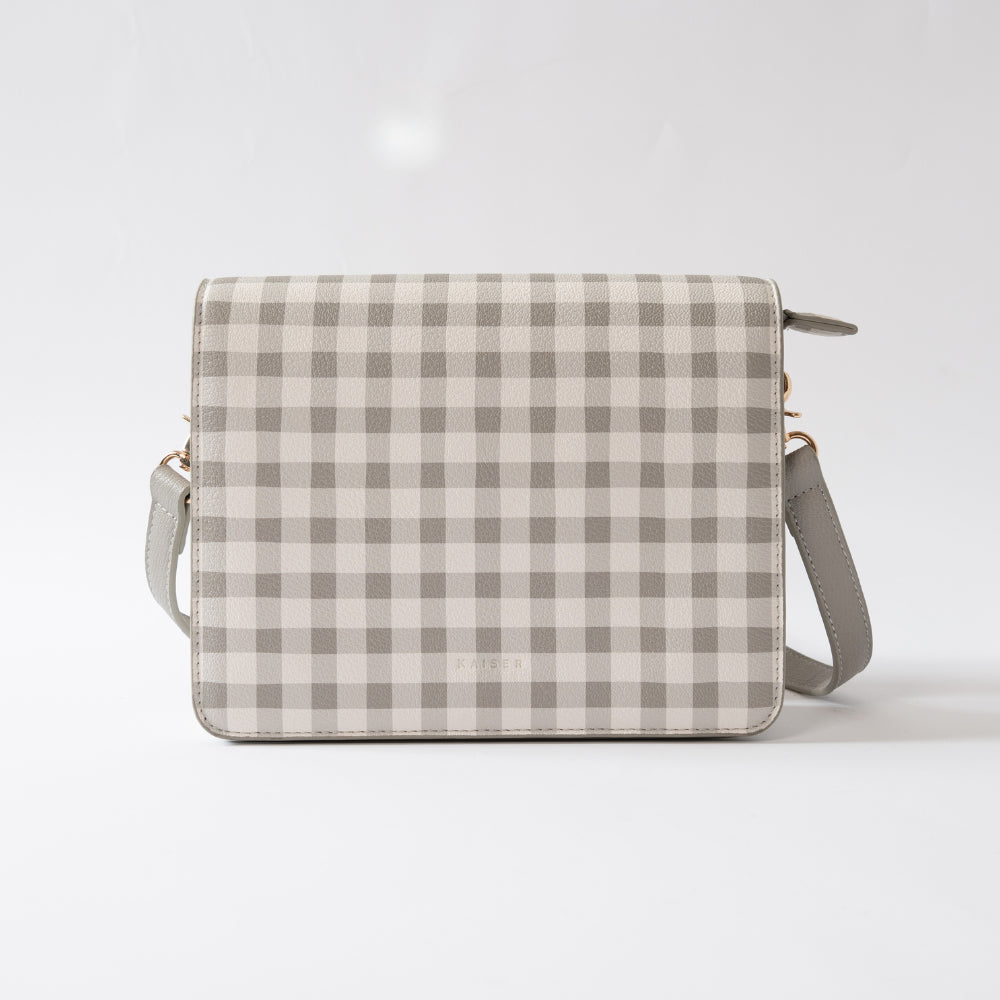 Kaiser Classic Side Bag - Sage Gingham