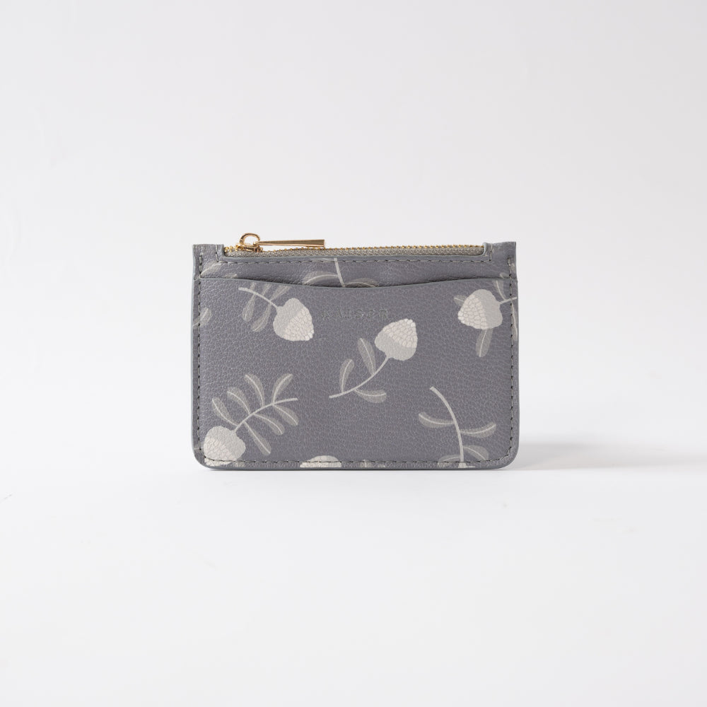 Kaiser Card Pouch - Grey Waratah