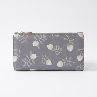 Kaiser Faux Leather Purse - Grey Waratah