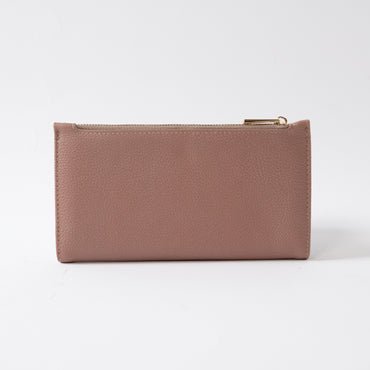 Kaiser Faux Leather Purse - Hazelnut