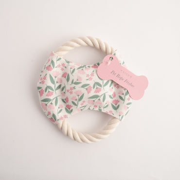Pet Rope Frisbee - FLORAL