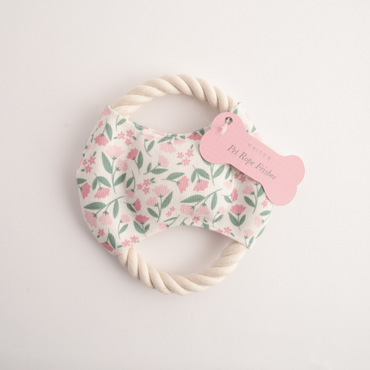 Pet Rope Frisbee - FLORAL