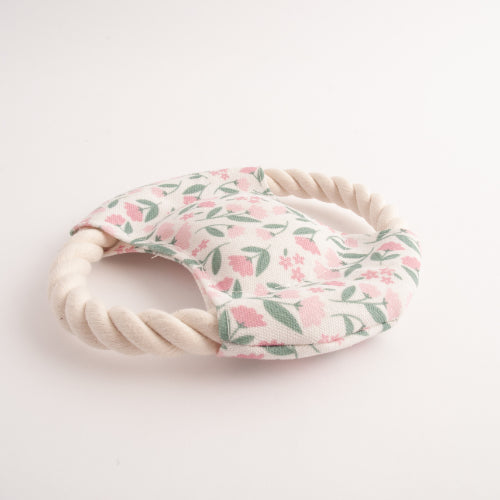Pet Rope Frisbee - FLORAL