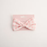 Pet Bow Tie - PINK GINGHAM