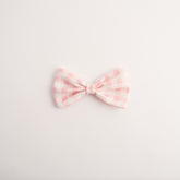 Pet Bow Tie - PINK GINGHAM