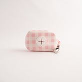 Pet Waste Bag Holder - PINK GINGHAM