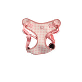 Pet Harness Small- PINK GINGHAM