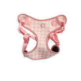 Pet Harness Medium- PINK GINGHAM
