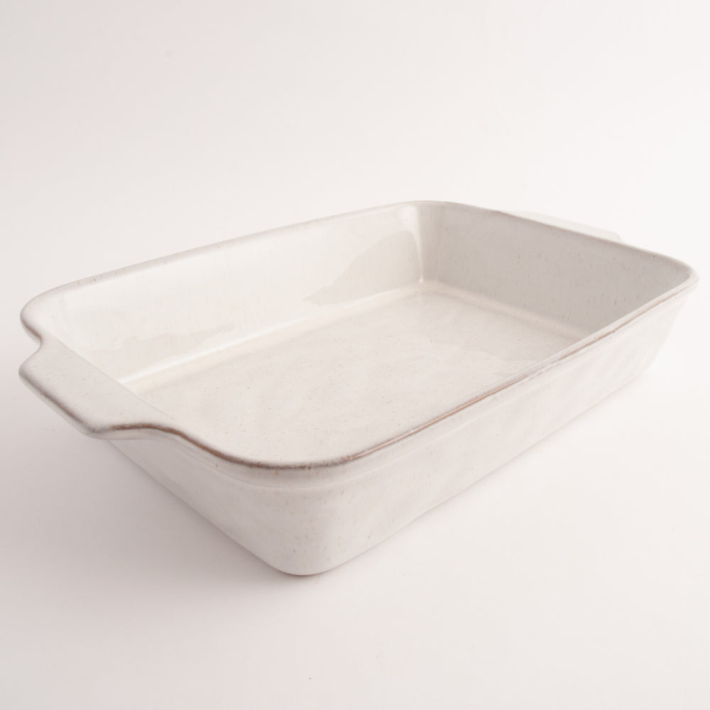 K&Co Ecru Home Bake Dish - Medium
