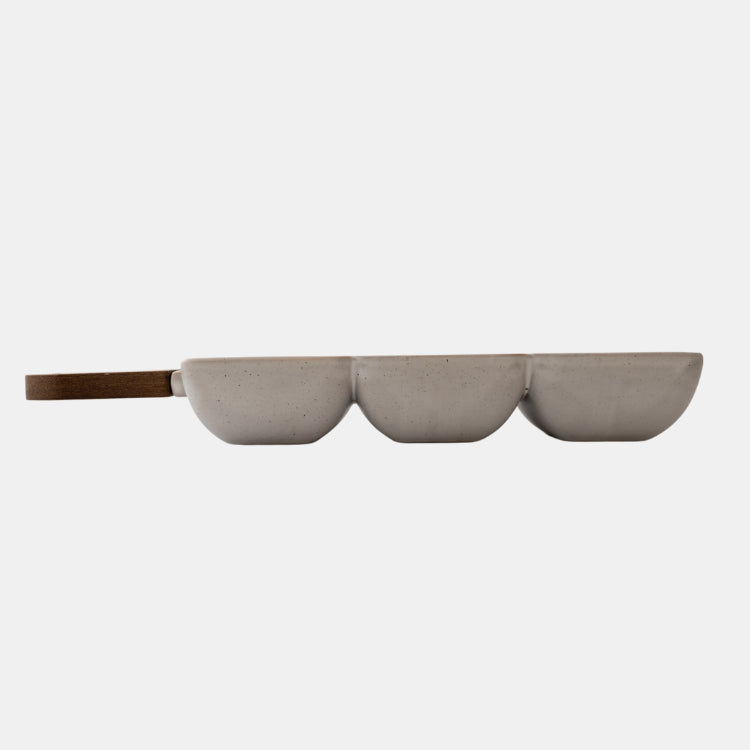 K&Co Slate Home Serve Dish 3 Parts