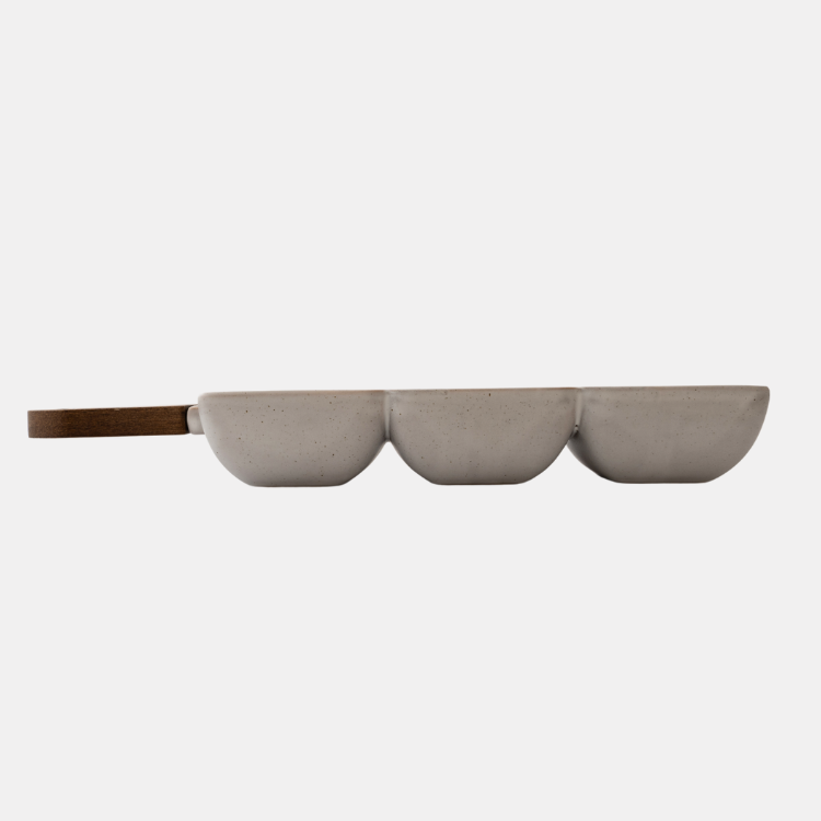 K&Co Slate Home Serve Dish 3 Parts