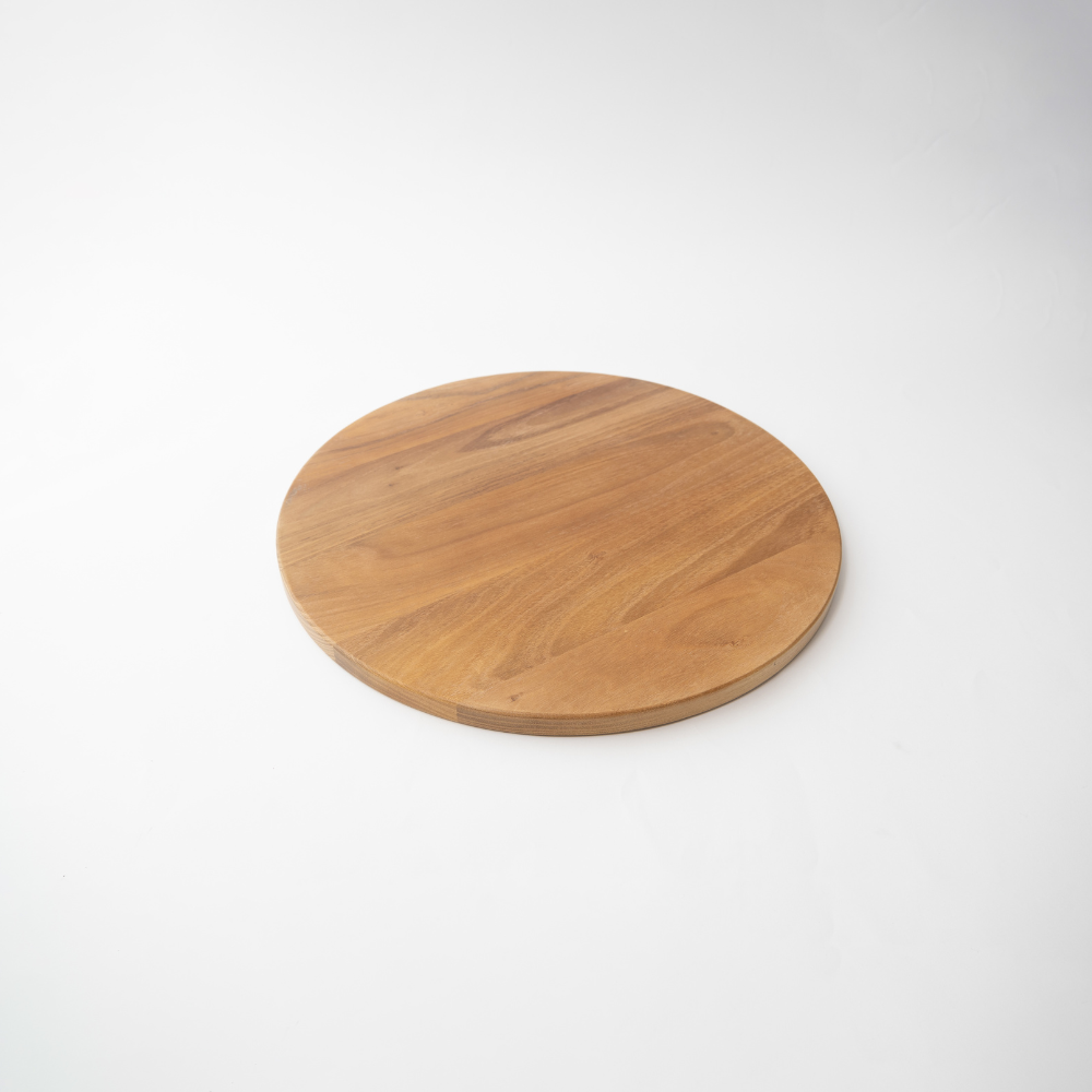 K&Co Home Collection Wood Round Grazing Board - 40cm