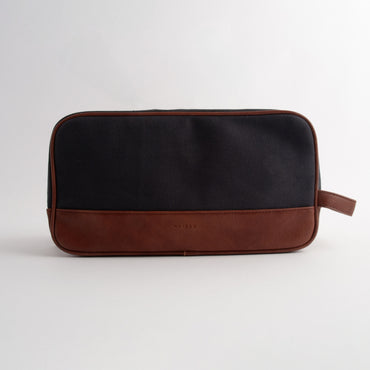 Kaiser Canvas Toiletry Bag - NAVY
