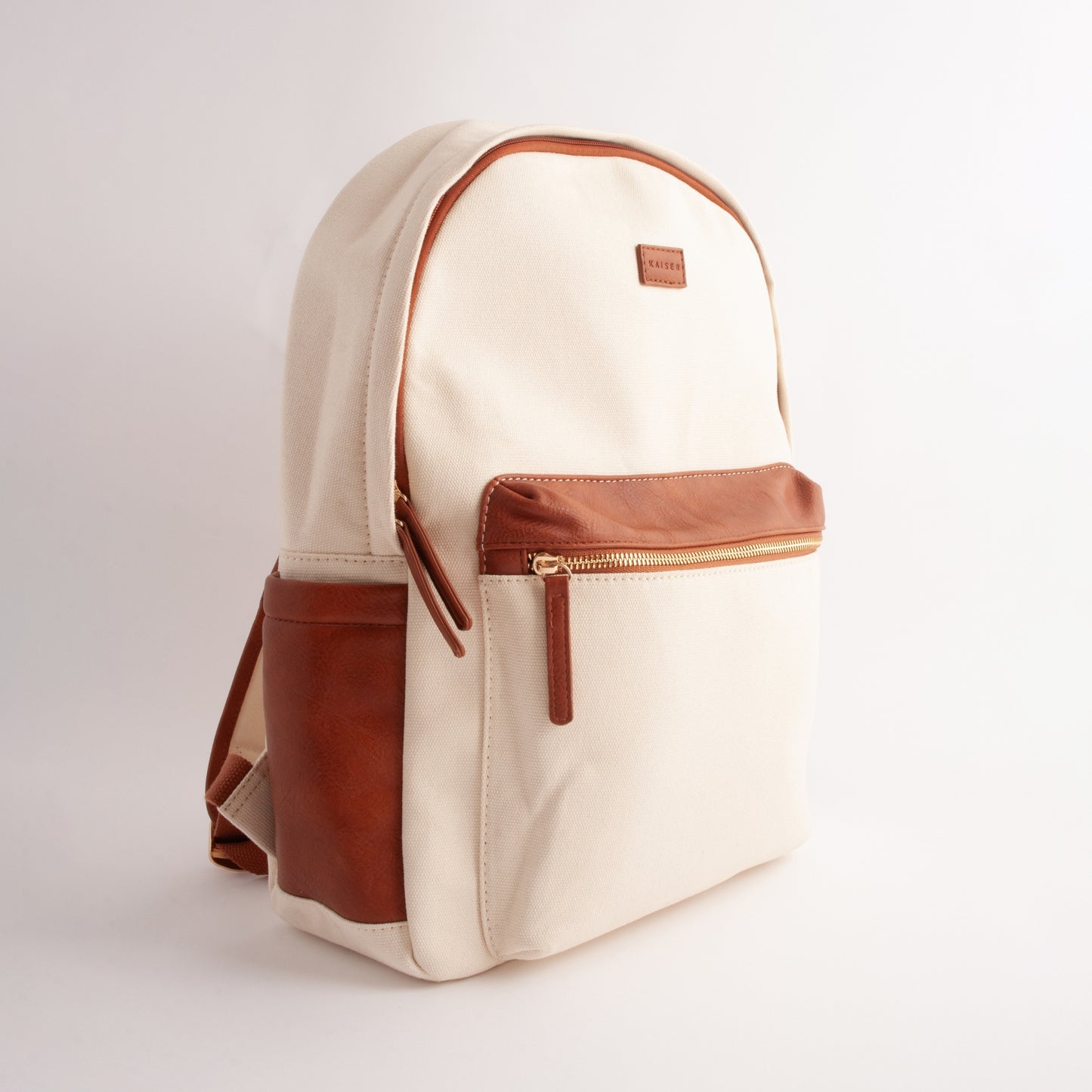 Kaiser Canvas Backpack - CREAM