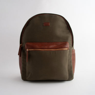 Kaiser Canvas Backpack - KHAKI