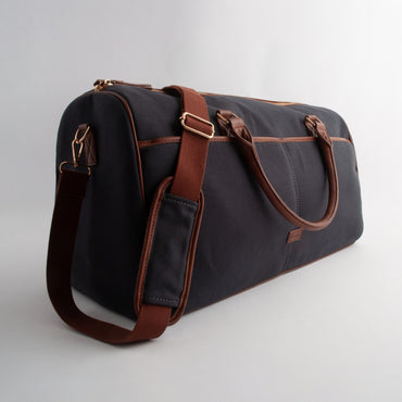 Kaiser Canvas Overnight Bag - NAVY