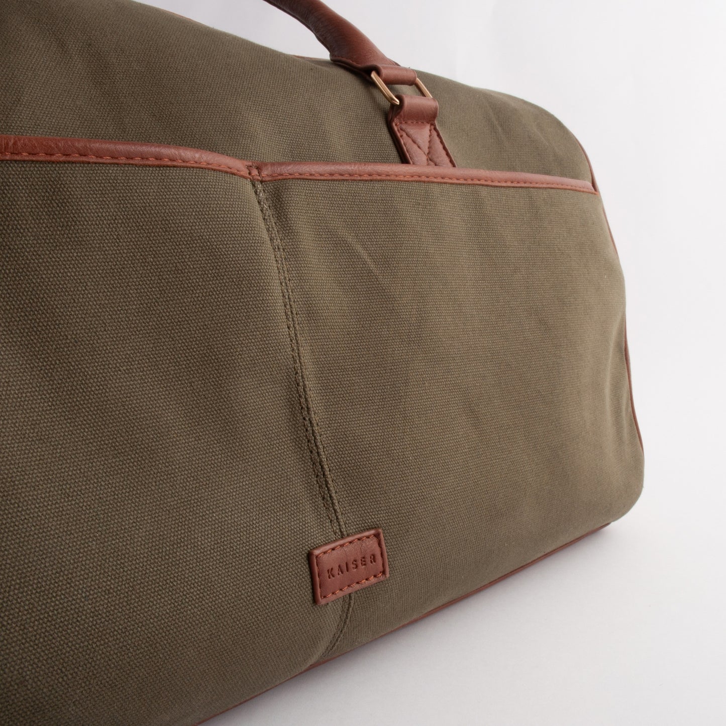 Kaiser Canvas Overnight Bag - KHAKI