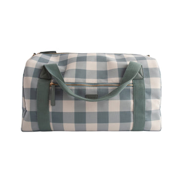 Kaiser Canvas Duffle Bag - SAGE GINGHAM