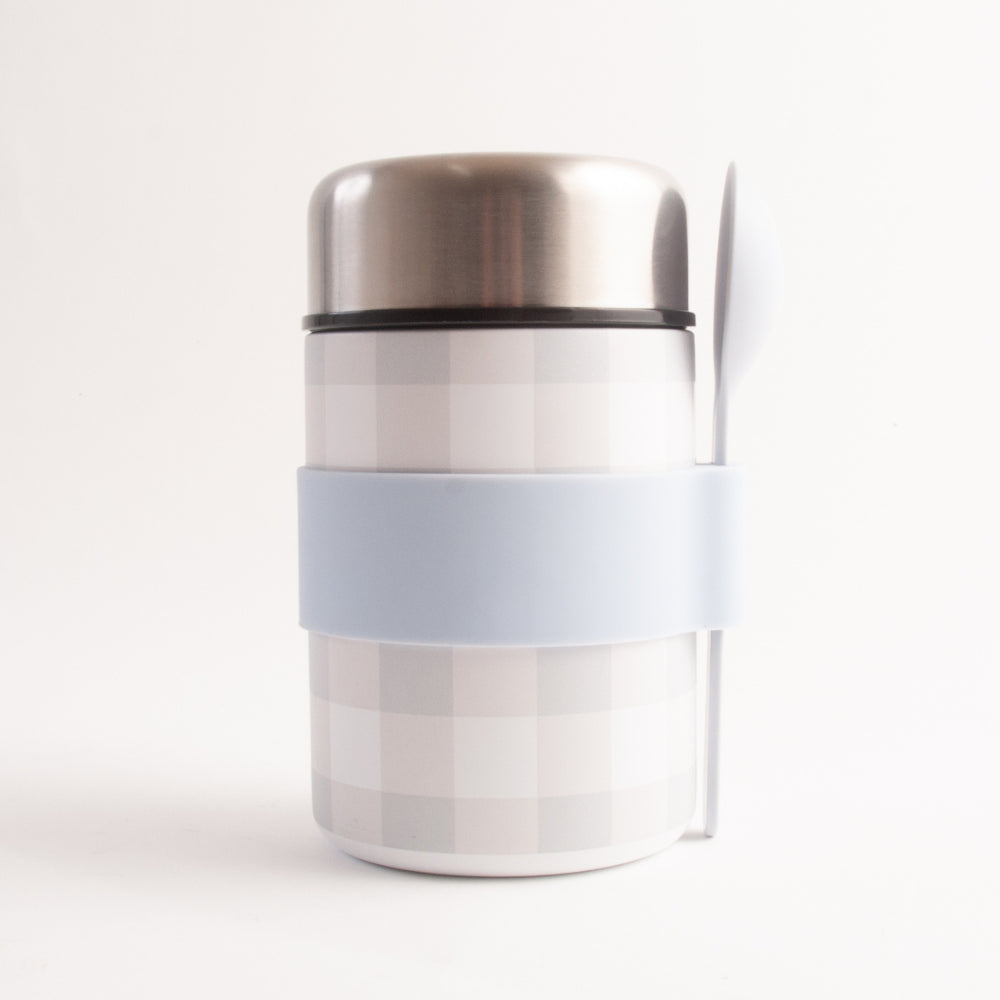 Insulated Flask 400ml - CHUNKY GINGHAM