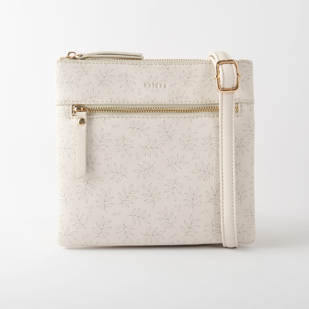 Golden Square Shoulder Bag - LEAF