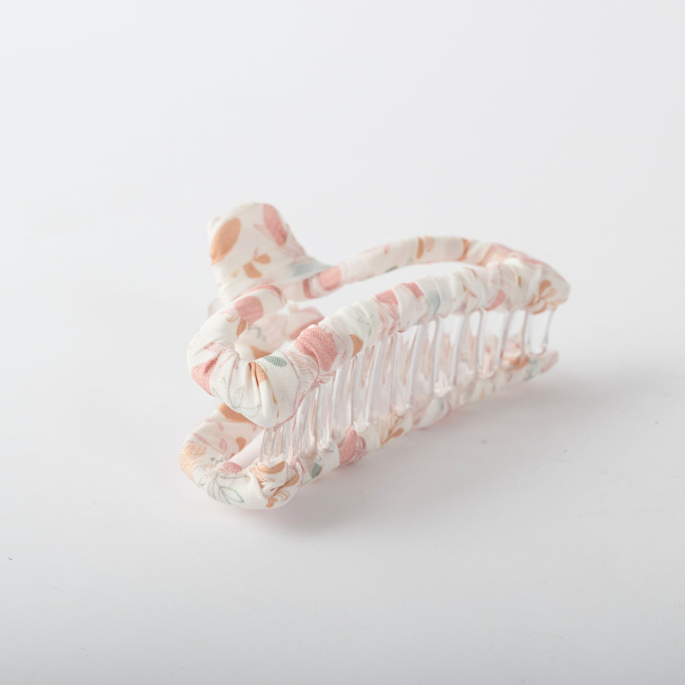 Golden Fabric Wrap Hair Claw - WARATAH