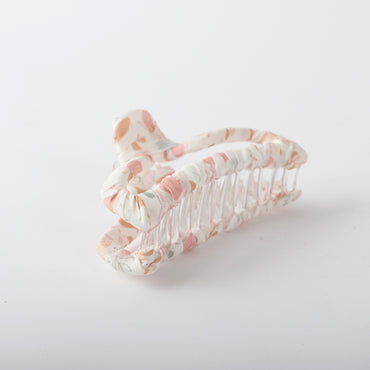 Golden Fabric Wrap Hair Claw - WARATAH