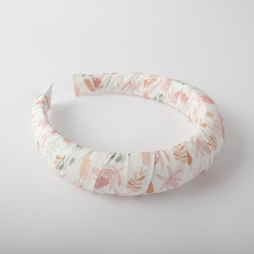 Golden Fabric Wrap Headband - WARATAH
