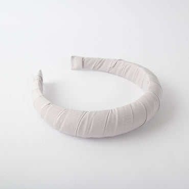 Golden Fabric Wrap Headband - TAUPE