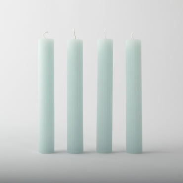 Fleur Tapered Candles 4pk - SAGE