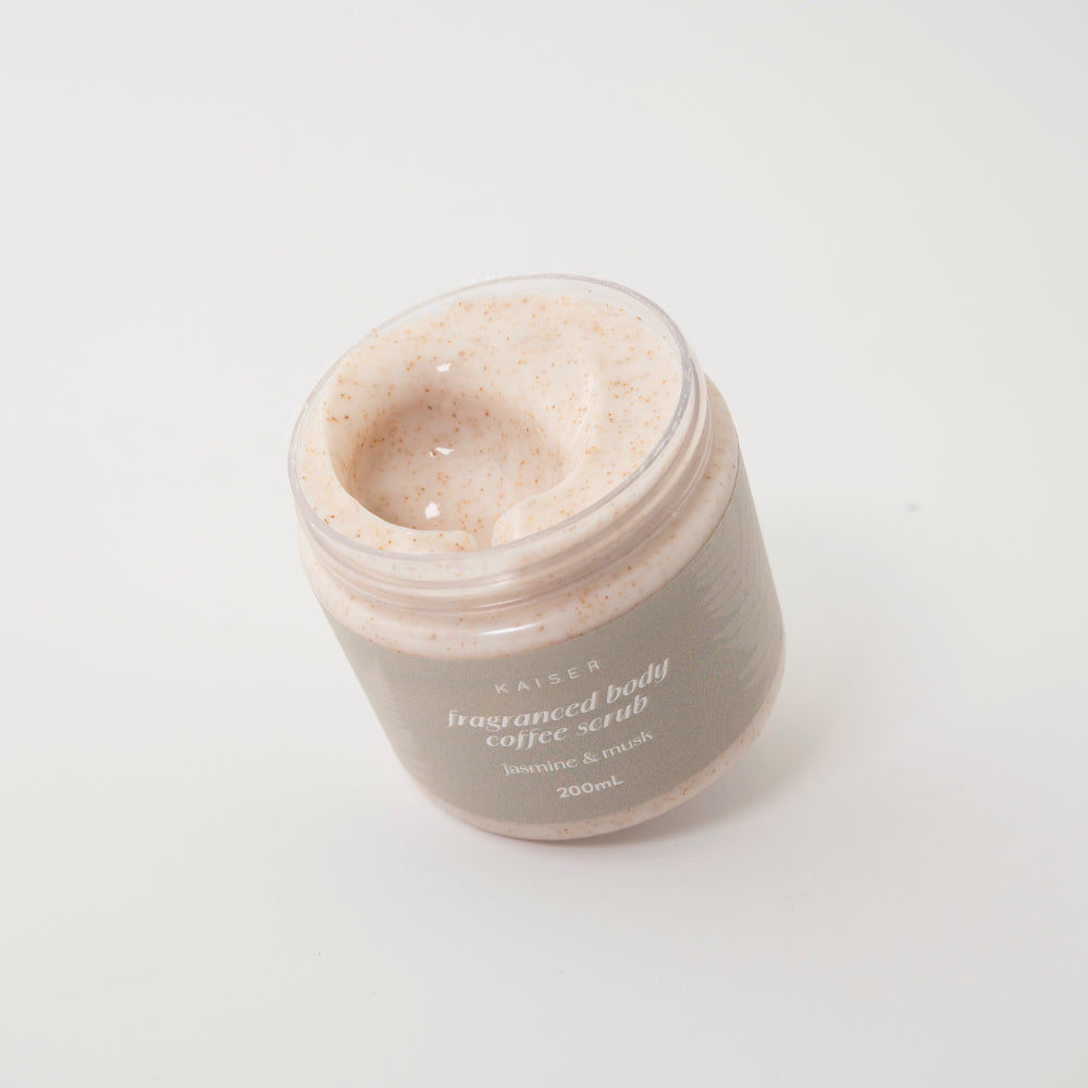Mist Collective Body Coffee Scrub 200mL - Jasmine & Musk
