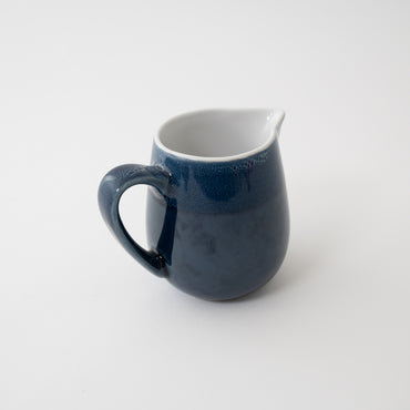 K&Co Navy Glaze Milk Jug
