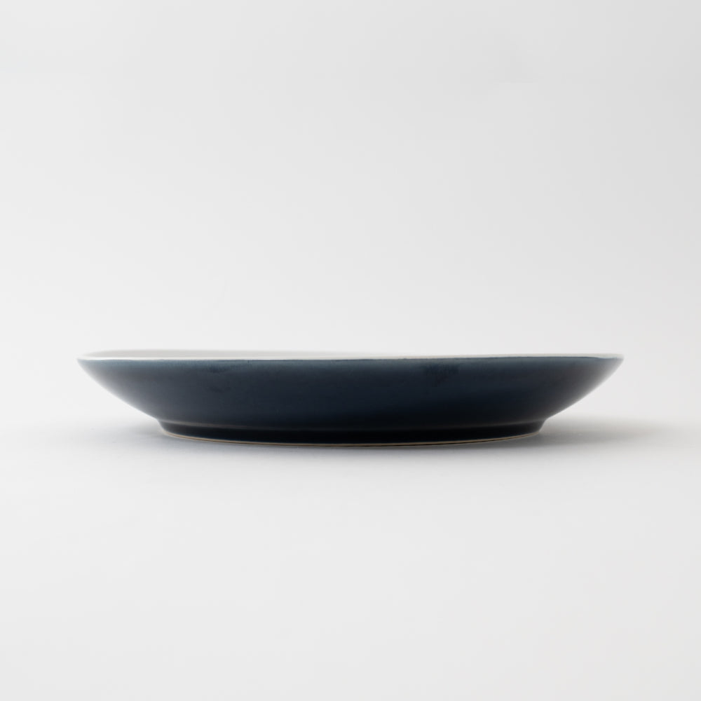 K&Co Navy Glaze Plate