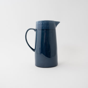K&Co Navy Glaze Large Jug