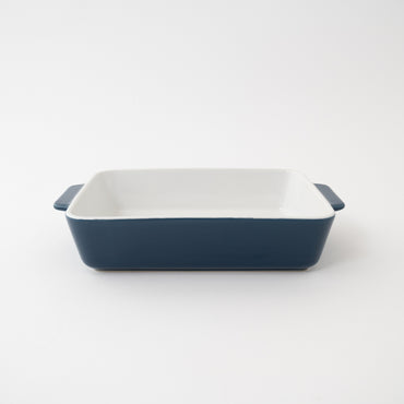 K&Co Navy Glaze Small Baking Dish