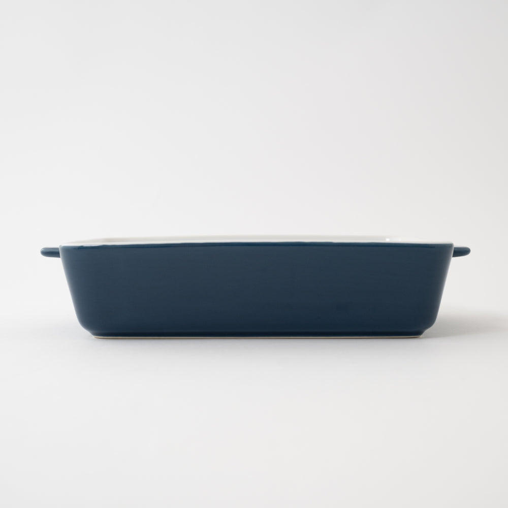 K&Co Navy Glaze Small Baking Dish