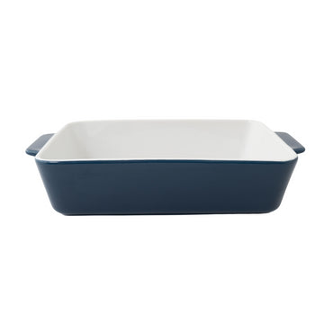 K&Co Navy Glaze Medium Baking Dish