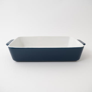 K&Co Navy Glaze Large Baking Dish