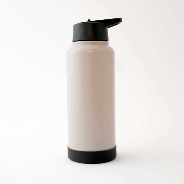 Pepper Large Metal Drink Bottle - Oat