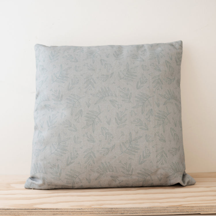 Pepper Printed Cushion - Sage Foliage