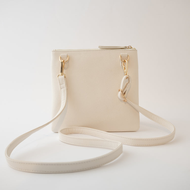 Pepper Square Shoulder Bag - Sand