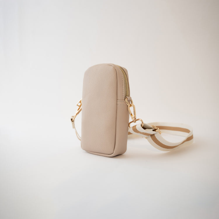 Pepper Strap Phone Bag - Oat