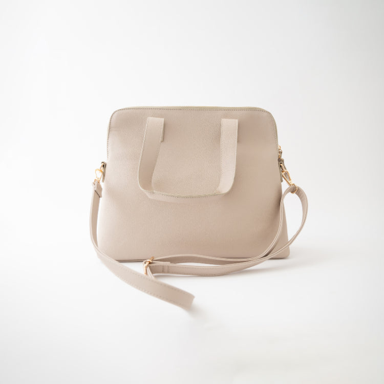 Pepper Satchel Bag - Oat