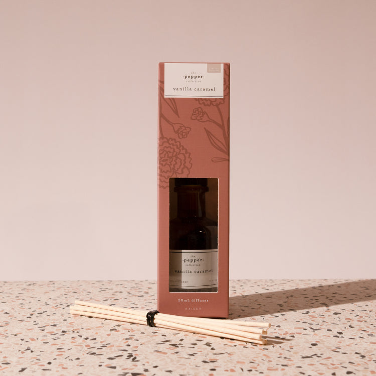 Pepper 50ml Diffuser - Vanilla Caramel
