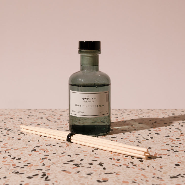 Pepper 50ml Diffuser - Lime & Lemongrass