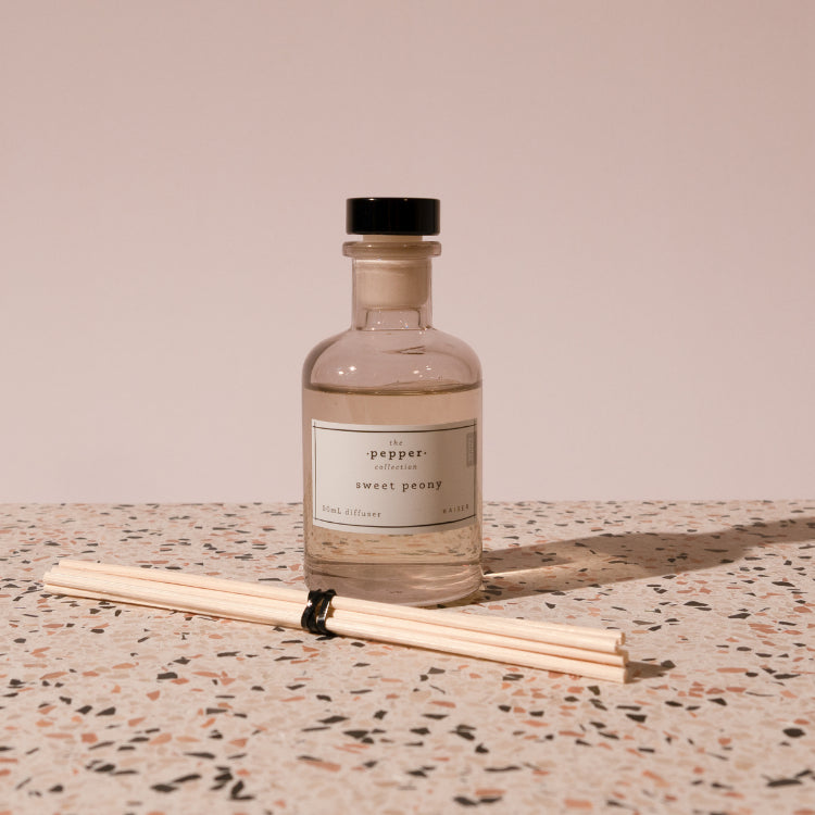 Pepper 50ml Diffuser - Sweet Peony