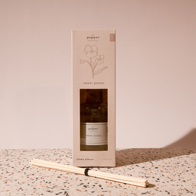 Pepper 200ml Diffuser - Sweet Peony